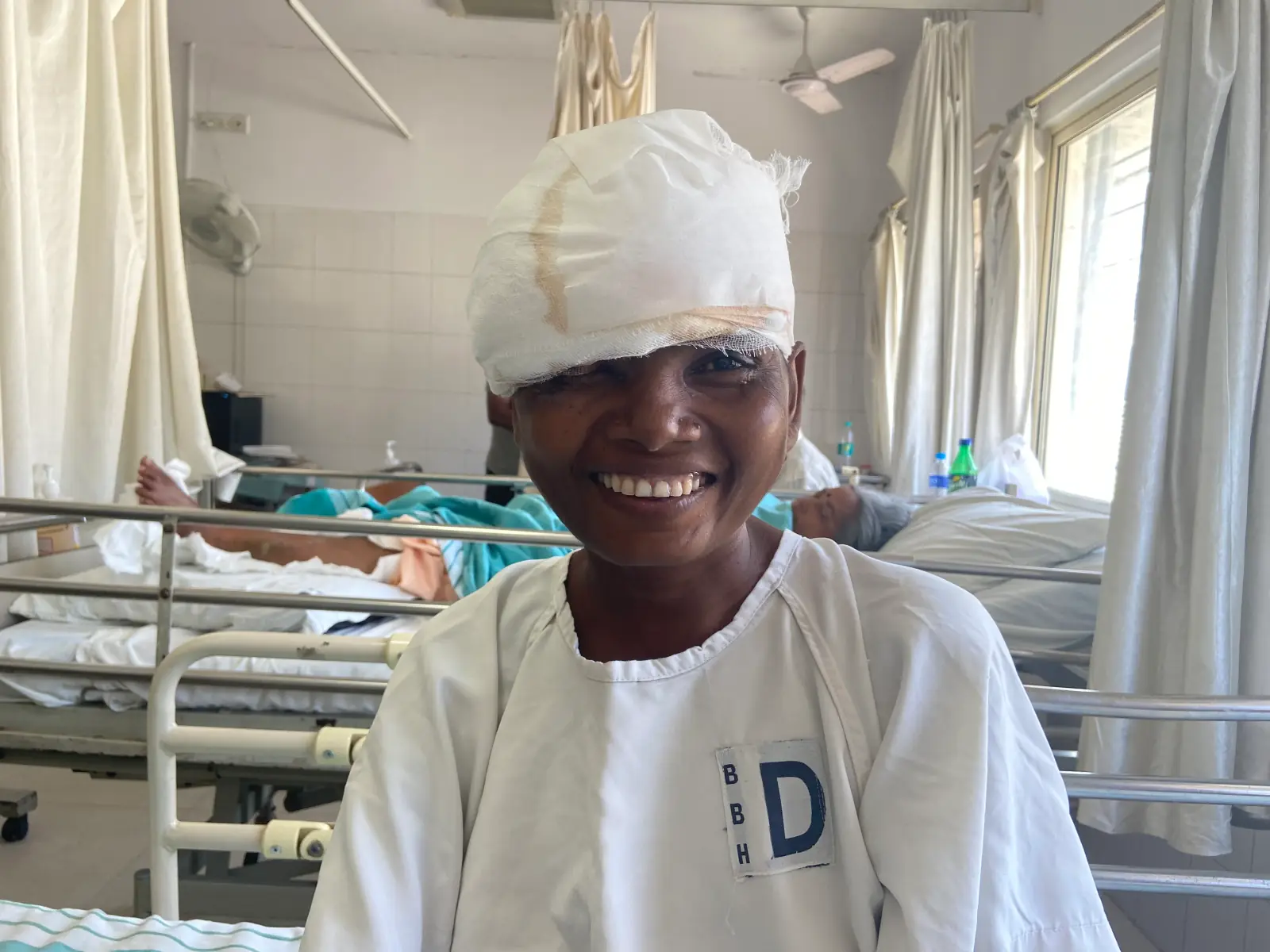Nagamani during treatment and care