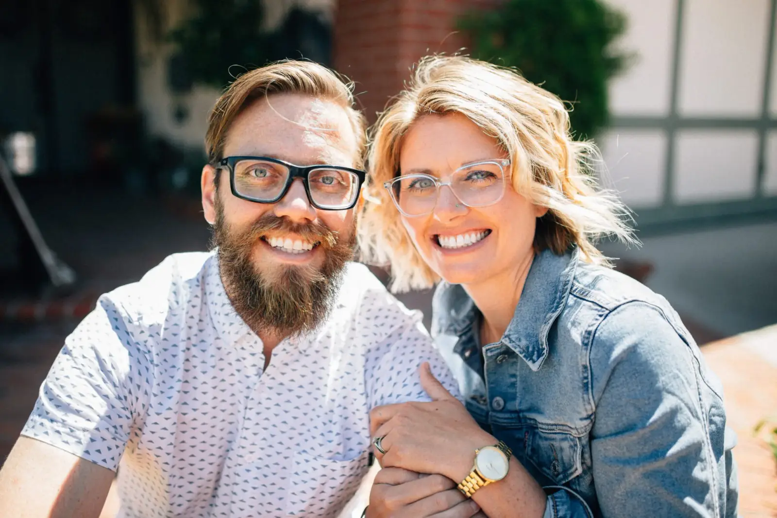 Nicholas and Jenny Patey