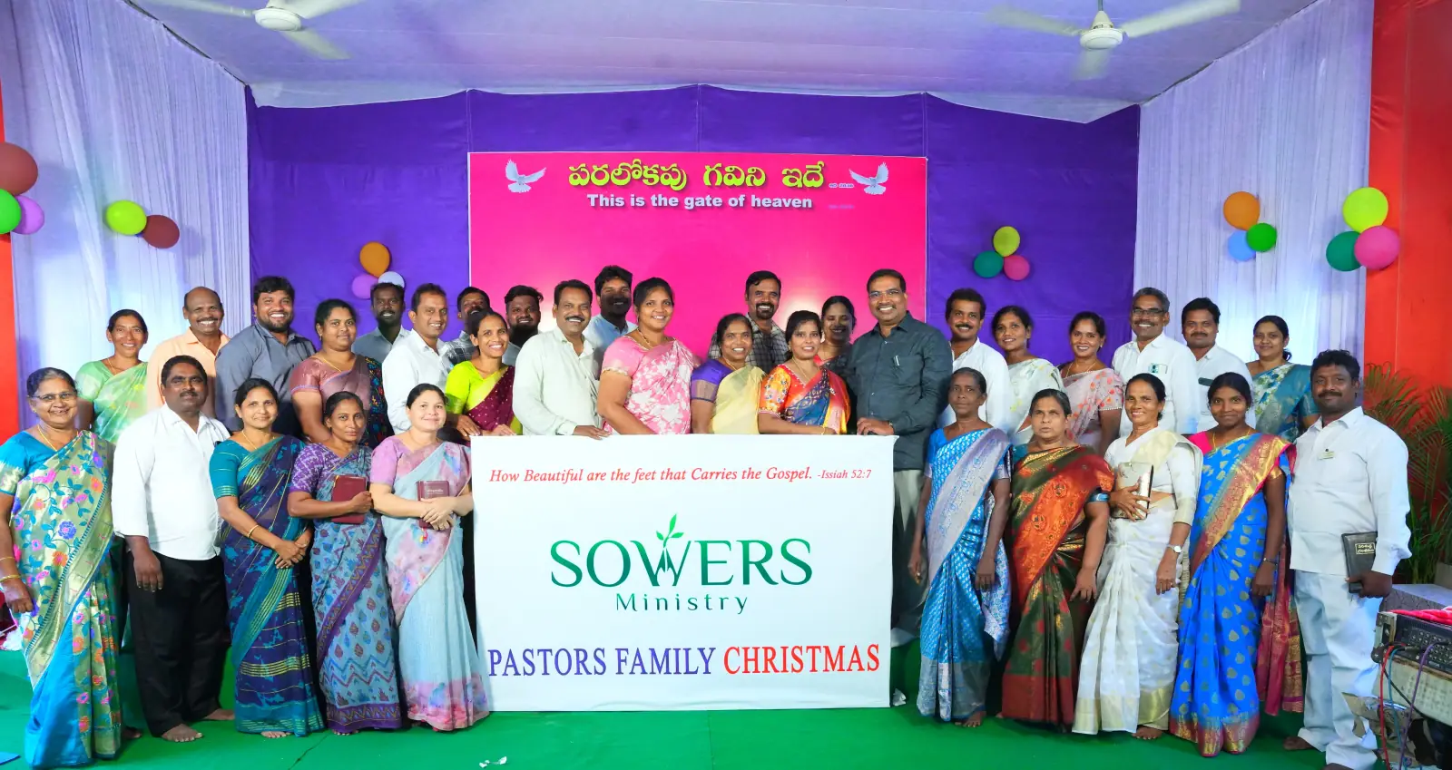 Pastor serving in rural India